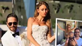 Ünlü çiftten bebekleriyle ilk paylaşım! İşte Ahmet Kural'ın minik oğlu