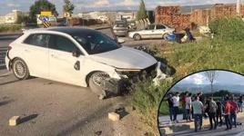 Bursa'da feci kaza! Motosiklet ile otomobil çarpıştı: 1 ölü, 1 yaralı