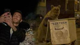 Ayılarla tehlikeli selfie: 'Her gece aktivitemiz'