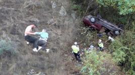 200 metrelik uçurumda operasyon! 'Bizi kurtarın, ne olur yardım edin'