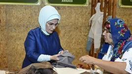 Emine Erdoğan, kadın çiftçilerle bir araya geldi: Ekilmemiş tek bir karış toprağımız kalmasın