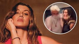 Gökçe Bahadır’dan eşine romantik kutlama! Pasta üflerken saçları alev aldı