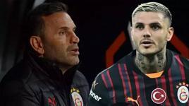 Galatasaray'da Okan Buruk'tan zemin cevabı! Mauro Icardi açıklaması