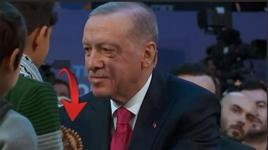 Filistinli çocuklardan Erdoğan'a duygulandıran hediye