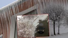 Buzdan kente dönüştü: Burası Sibirya değil Türkiye