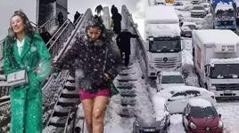 Meteoroloji yeni hava durumu haritası yayımladı! İstanbul dahil 13 ile uyarı! İzlanda soğuğu geliyor