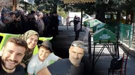 Katlettiği ailesiyle yan yana toprağa verildi
