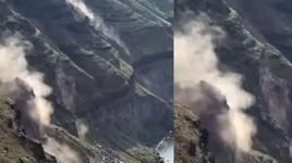 Santorini'den şoke eden görüntüler