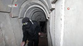 Hamas, serbest bırakılan İsrailli esirlerin tüneldeki görüntülerini paylaştı