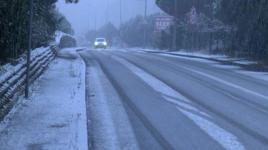 İstanbul'da kar yağışı etkili oluyor
