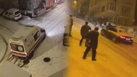 İstanbul'da etkili olan kar yağışı sürücülere zor anlar yaşattı