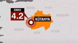 Kütahya'da 4.2 büyüklüğünde deprem