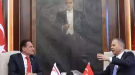 İçişleri Bakanı Yerlikaya, KKTC'li mevkidaşı Oğuz ile görüştü