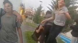 Kız çocuğuna arkadaş tuzağı! 1 saat boyunca öldüresiye dövdüler