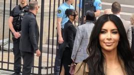 Kim Kardashian'a Paris'te dehşeti yaşatmışlardı! Mahkemeye gelişi olay oldu