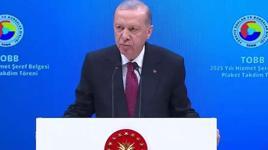 Cumhurbaşkanı Erdoğan: Üniter yapımız, bayrağımız, resmi dilimiz asla tartışma konusu değildir