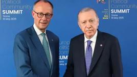 Cumhurbaşkanı Erdoğan, Almanya Başbakanı Merz'i kabul etti