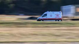 Düğün konvoyundakiler ambulansa yol vermedi; o anlar kamerada
