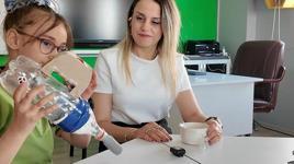 Elison 6745! 4'üncü sınıf öğrencisi öğrencinin pet şişeden yaptığı proje gündem oldu