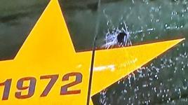 Galatasaray takım otobüsüne Göztepe deplasmanında taşlı saldırı!