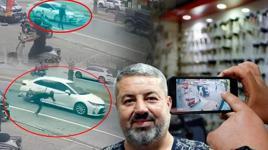 Sırtında demir borularla yürüyordu! Ölümden dönülen an: Resmen havada uçtu