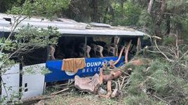 Eskişehir'da midibüs şarampole uçtu: 28 yaralı