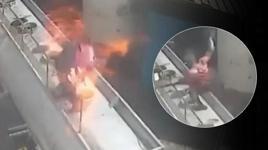 Sigarayla tanker kapağını açtı! Sonrası korkunç