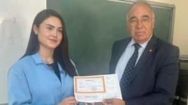 Meslek lisesine geçti, okul birincisi oldu! Şimdi dünya çapında bir hedefi var