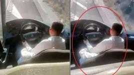 Otobüs muavininden yolcuların hayatını kurtaran refleks