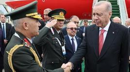 Cumhurbaşkanı Erdoğan, Ekonomik İşbirliği Zirvesi için Hankendi’de