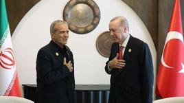 Cumhurbaşkanı Erdoğan, İran Cumhurbaşkanı Pezeşkiyan ile bir araya geldi