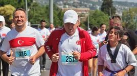 İstanbul'da düzenlenen Vatan Koşusu'yla 15 Temmuz Şehitleri anıldı