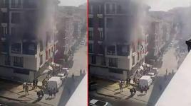 İstanbul'da yangın paniği! 2 kişi pencereden atladı; 1'i ağır 3 yaralı