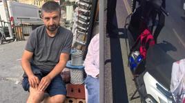 Florya’da bir motosikletli facianın eşiğinden döndü