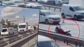 Bağcılar'da feci kaza! Motosiklet sürücüsü hayatını kaybetti