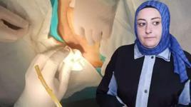 Doğum yapan kadının karnında dren hortumu unutuldu