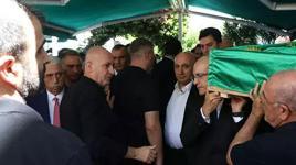 Bakan Şimşek'in vefat eden ağabeyi Nazmi Şimşek toprağa verildi