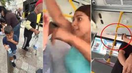 İETT otobüsünde akılalmaz kavga! Şoföre biber gazı sıkıldı, panik anları kamerada