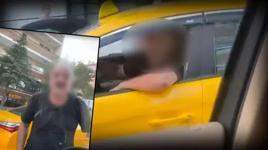 Ankara'da maganda dehşeti! Küfürler savurdu, aracını yumrukladı