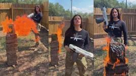 ABD'li siyasetçiden İslam'a alçak saldırı! Kur'an-ı Kerim yakıp, Müslümanlara tehditler savurdu