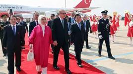 Cumhurbaşkanı Erdoğan Çin'e gitti