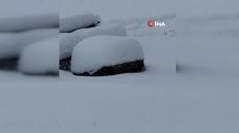 Kaçkar Dağları’nda kar kalınlığı yarım metreye ulaştı