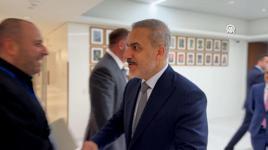 Dışişleri Bakanı Fidan, Ukrayna Devlet Başkanlığı Ofisi Başkanı Yermak ile görüştü