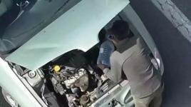 Ehliyetsiz sürücünün kurnazlığı ceza ile bitti