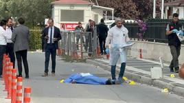 Adliye önünde silahlı kavga: 1 ölü, 1 yaralı