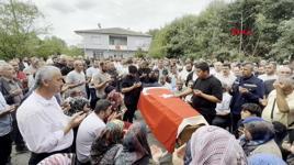 Zonguldak'ta göçükte ölen madenci toprağa verildi