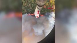 Balıkesir'de orman yangını