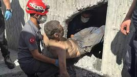 Beyoğlu’nda akılalmaz olay! 15 metrelik duvar arasında günlerce mahsur kaldı