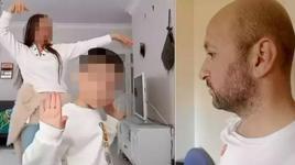 Oğlunu TikTok'ta dans ettirdiğini iddia eden baba, eski eşi tarafından darp edildi