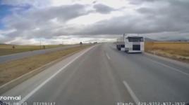 Ters yönde seyreden tanker şoförüne 9 bin 267 lira ceza